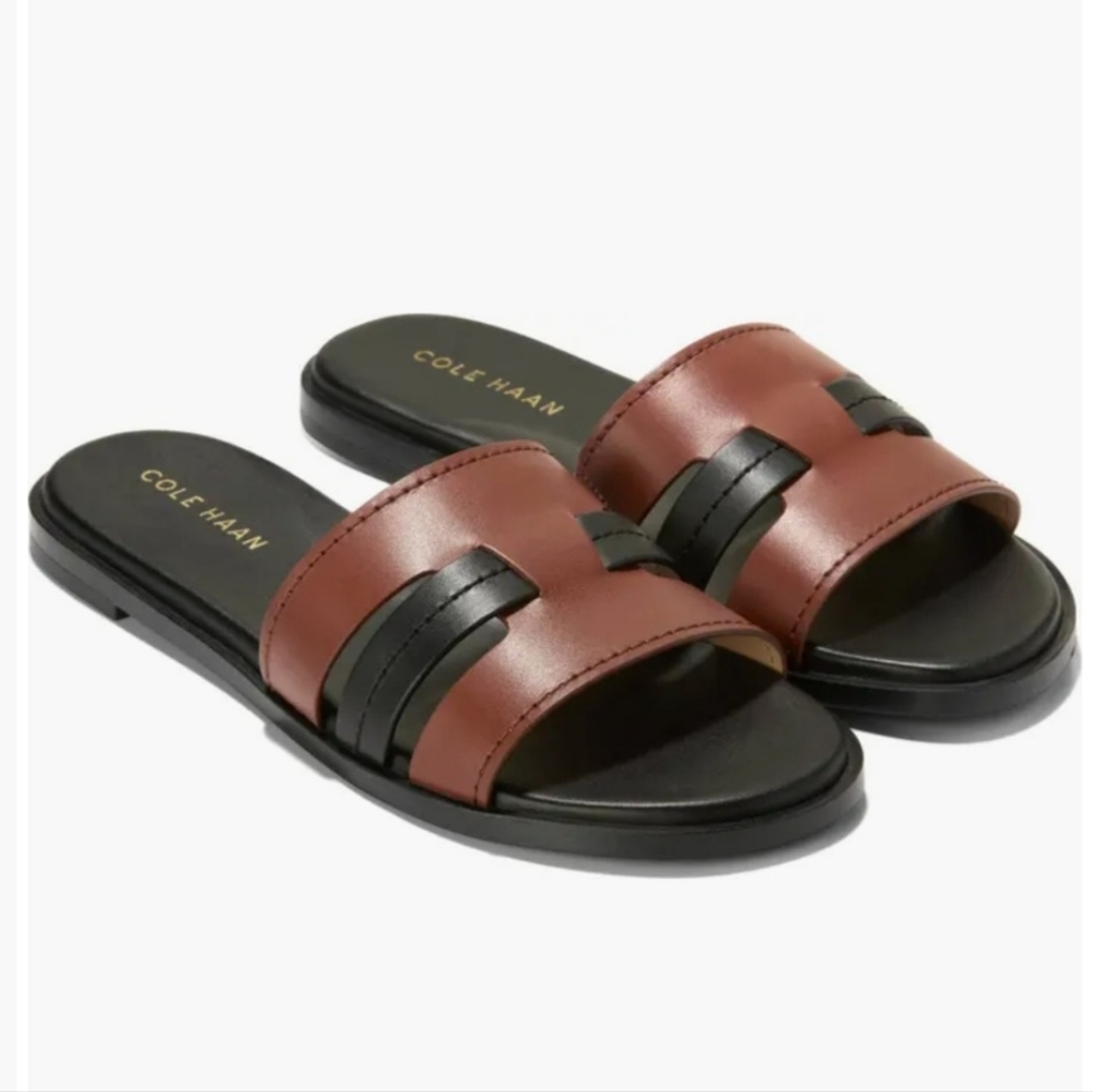 Cole Haan Flynn Fisherman Slide Sandal (Women) Sz 8b NWT